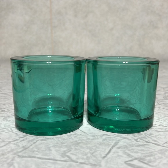 Set of 2 Marimekko votives made in Finland - Picture 13 of 13